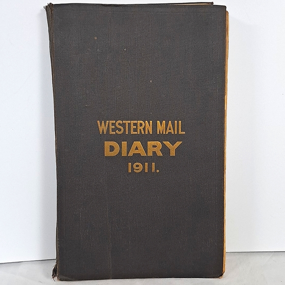 Western Mail Diary 1911 - Picture 1 of 11